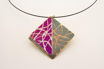 Collana Double Ottone