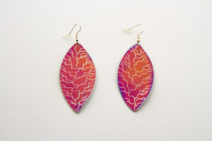 Orecchini Fogliaviola