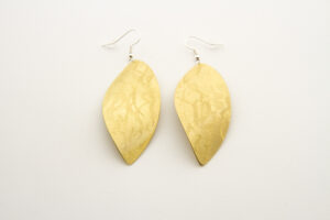 Orecchini Foglia Gold