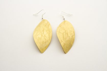 Orecchini Foglia Gold