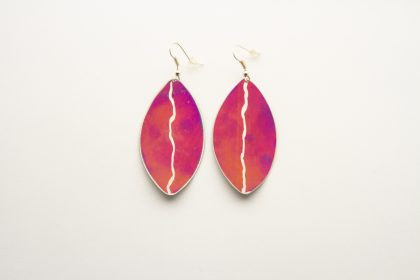 Orecchini Fogliaviola 1