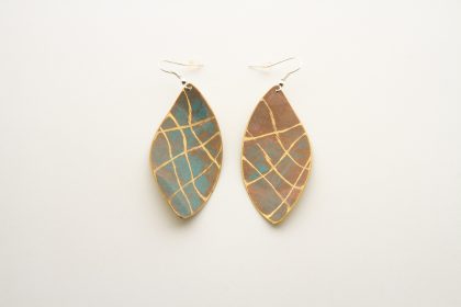 Orecchini Fogliaverde 2