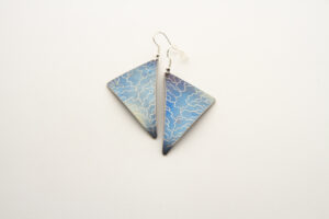 Orecchini Triangle Blu 1