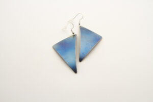 Orecchini Triangle Blu 2