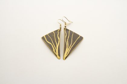 Orecchini Triangle Ottone
