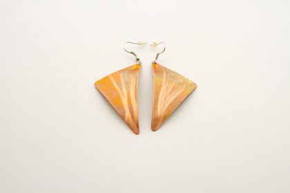 Orecchini  Triangle Rame