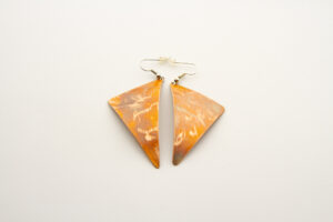 Orecchini  Triangle Rame 1