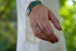 Anello Infinity Green