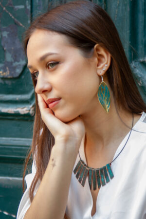 Orecchini Fogliaverde